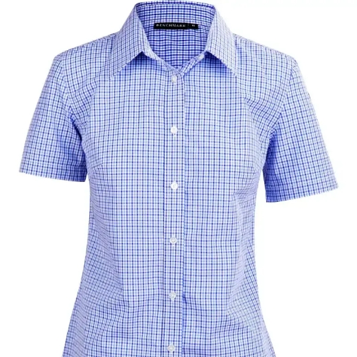 Picture of Winning Spirit, Ladies Gingham S/S Shirt